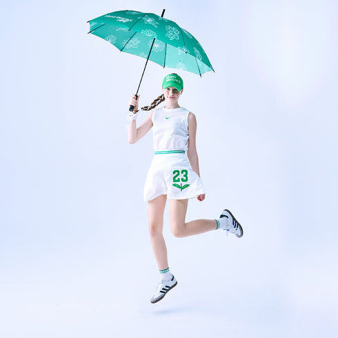 Mardi Mercredi Actif TERRY SUN VISOR_GREEN IVORY